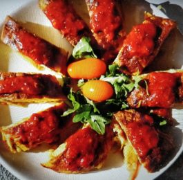 omlet na słono fotografia